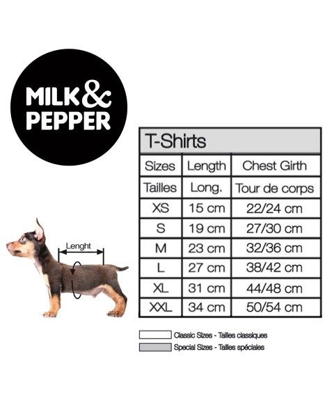 Jerry Dog T-Shirt Milk&Pepper