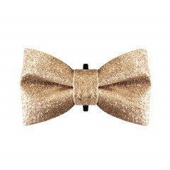 Golden dog bow tie - Milk&Pepper