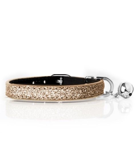 Collier Stardust Or pour chat – Milk&Pepper